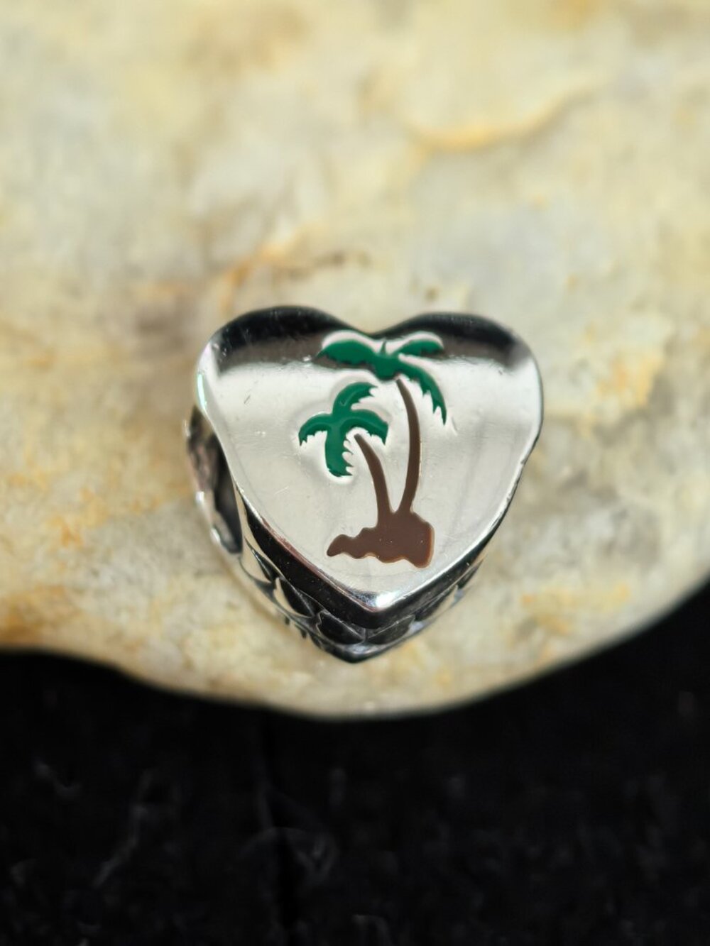 Pandora Florida Exclusive Heart Dangle Charm Pendant, S925 Silver  (Women's)